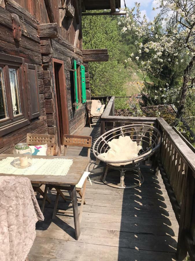Knottn Hüttl, St. Pankraz/Ulten, Nähe Meran Exterior foto